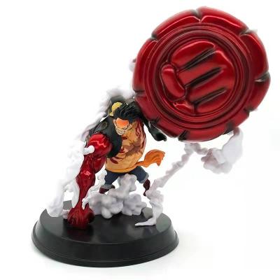 China Wholesale High Quality Boxed Cartoon PVC Anime Character Toy Luffy One Piece Action Figure for sale