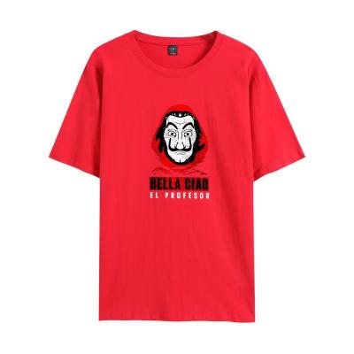 China Cheap high quality unisex gray black white red gray heist shirt la casa de papel de rose costume adult fashion 2022 new for sale