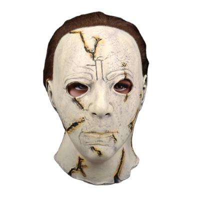 China Made Of Latex Material Horror Domon Devil Cosplay Latex Adult Costumes Plague Doctor Scary Halloween Kills Mask for sale