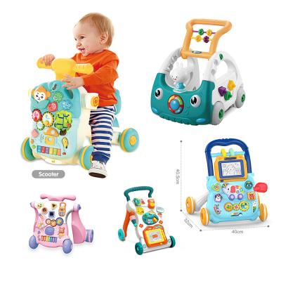 China Baby Walker EPT Toys First Baby Walker Stroller Walker Toys Kids Helper Push Babies Musical Toy Baby Toddler Study Car for sale