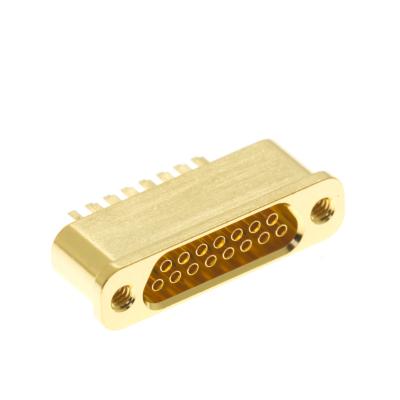 China Micro Rectangular Connector J30JM2 Miniature EMI Shielding Hermetic Electroplated Female Male For Board Cable Telecommunication J30JM2 for sale