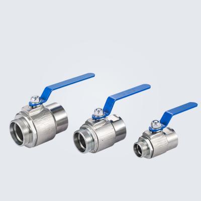 China Factory Price Low Pressure Q11F Thread General Hydraulic Two Piece Internal Ball Valve 1/4inch-2 1/2inch for sale