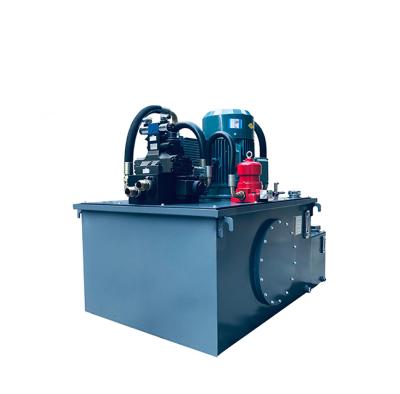 China Best-selling Unit 100L-5HP-PV2R1 40L-2HP-VP20 100L-5HP-VP40 3HP2.2KW AEEH-100L Three Phase Convenient Operation Hydraulic Power Pack Hydraulic Pump Unit for sale