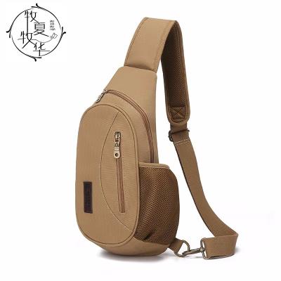 China With USB MXMH Manufacturer Custom Unique Rope Bag Cotton Canvas Waterproof For Mens Womens Sling Cross - Body Chest Shoulder Messenger Bag for sale