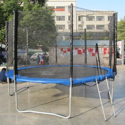 China With Protective Net 12ft Children And Adult Design Outdoor Trampolines Park With Enclosure for sale