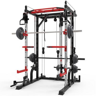 China OEM Gym Multifunctional Smith Machine Power Rack Indoor Equipment for sale