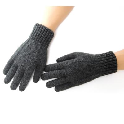 China Chinese Factory Jacquard Touch Screen Glove Winter Gloves For Men With Bestar Price for sale