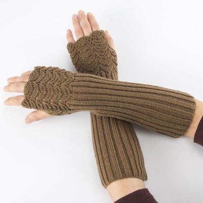 China Soft in Fingerless Hot Selling Product Cashmere Gloves for sale