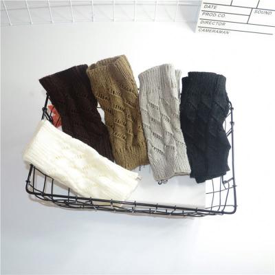 China Fingerless factory OEM ODM soft arm warmer for sale