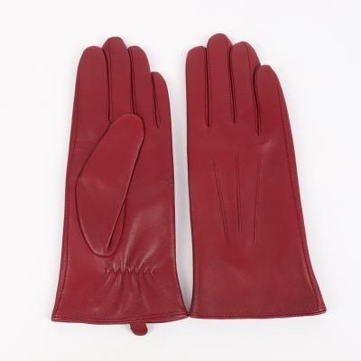 China In-Stock Trend Hot Selling Leather-winter Gloves Supplier Chinese Mini Fashion Leather Winter Gloves for sale