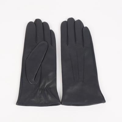 China Cheap In-Stock Fashion Trend Hot Selling Chinese Supplier 2021 Regular Women Winter Genuine Leather Gloves for sale