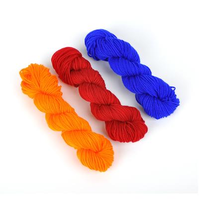 China 2021 Hot Sale China Anti-pilling Bulk Wool Blended Soft Hand Knitting Yarn Recycled 4Ply 100% Acrylic Yarn For Crochet for sale