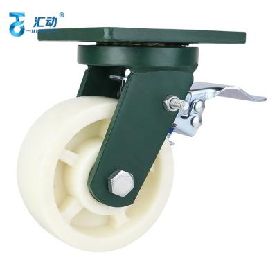 China swivel & Rigid Caster Wheels 5 Inch Fixed Caster Heavy Duty 2 Ton Load Trolley Caster Wheel Boat Trailer Roller Frames Caddy Wheel for sale