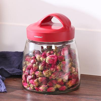 China Preservation 1 L Food Grade Food Storage Jar Kitchen Kimchi Freshness Jar for sale