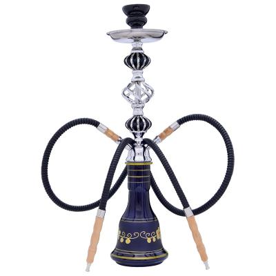 China Metal + Glass DA Manufacturers Supply Wholesale Retro Hookah Designer Alloy Hookah From China in good quality for sale