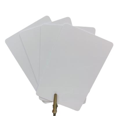 China Custom Printable UHF Blank PVC Waterproof / Waterproof Low Cost CR80 Size RFID Card for sale