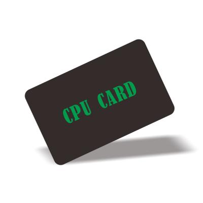 China Fudan FM1280 PVC Dual Interface RFID Smart Card Java CPU Card Chip Card for sale