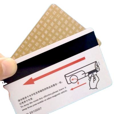 China Large Paper Price PVC Gift VIP Member Hico Loyalty Card / Loco Magnetic Stripe Card for sale