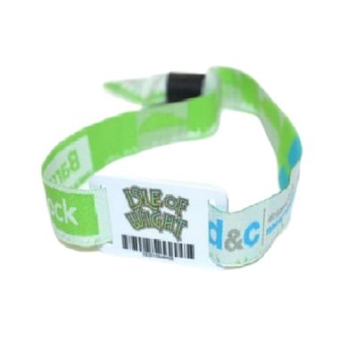 China /Waterproof Cloth Woven RFID NFC RFID Wristband Manufacturer Active Rfid Wristband for sale