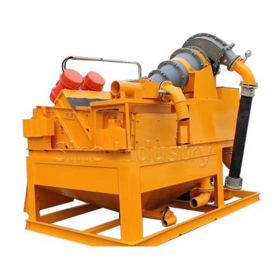 China Mud Separator Desander Mud Reuse System Machine Sand Separator Mud Separator for sale