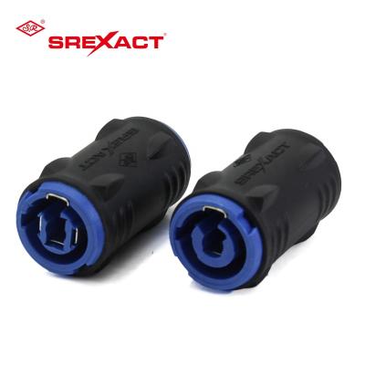 China 2+1pin 20A Power Input Male Power Connector Adapter for sale