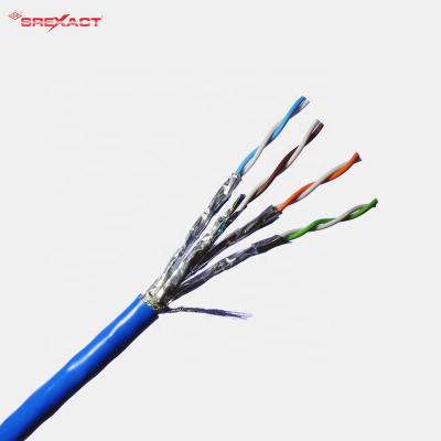 China -20â „ ƒ ~60â „ ƒ (-4′′′′~140′′′) 23awg oblique delayless SFTP twisted network cable for sale