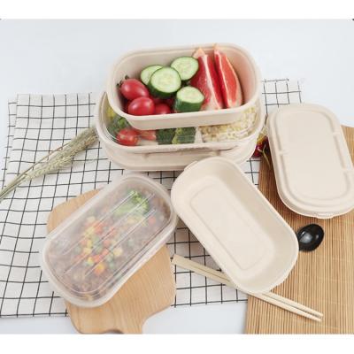 China KAIFEI food CHEAP PACKAGE DEGRADABLE BOWL FOR FOOD DELIVERY WATER PROOF BOX for sale