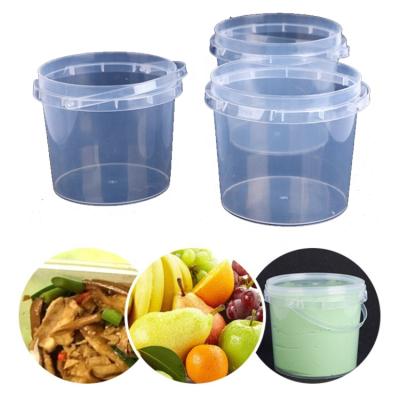 China High Quality KAIFEI Food Grade Plastic Bucket With Locker Anti-Overflow Food Delivery Package - 300ml for sale