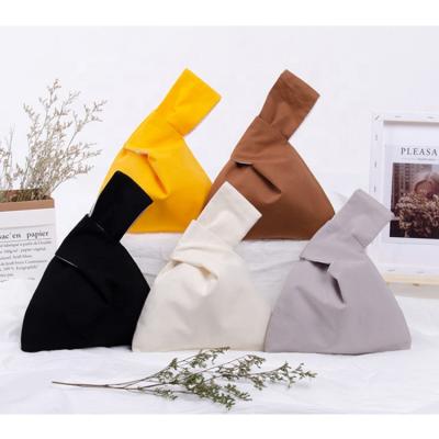 China CIA Soft-loop KAIFEI Style Best Selling Promotional Isa Style Pouch Cotton Knot Bag Main Canvas Canvas Bag for sale