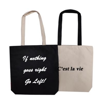 China Customized Heavy Duty 100% Cotton Canvas Tote Bag Handle Bag With Customer Logo for sale