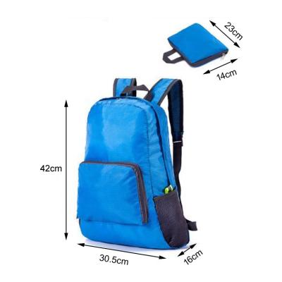 China Easy Waterproof Nylon Foldable Travel Backpack Camouflage Bag Super Lightweight Travel Bag For Promotion for sale