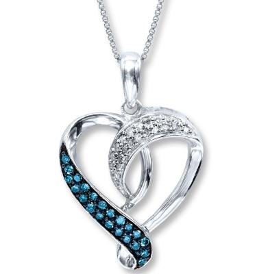 China Valentine's Day  Fashion Jewelry Necklaces The Diamond Heart Shape Necklace for sale