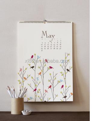 China paper & Cardboard printing files /desk calendar printing/wall calendar for sale