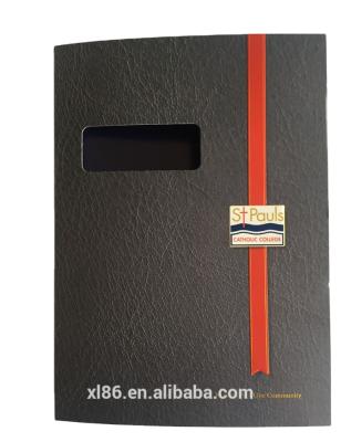 China paper & Cardboard Custom Printed Presentation A4 Size Paper Folder For Promotion for sale