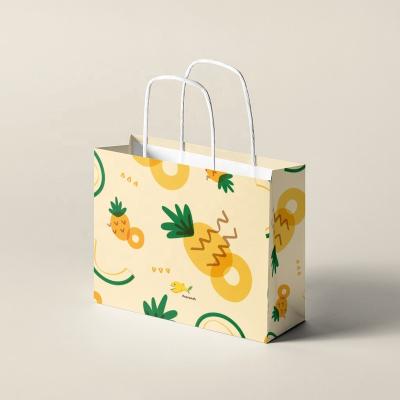 China Recyclable Luxury Colorful Printing Clothes Wrapping Paper Shopping Pouch Packaging Logo Gift Paper Bags Custom Made for sale