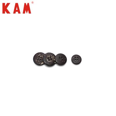 China Eco - Friendly Plastic Resin Custom Buttons With Special Design for sale