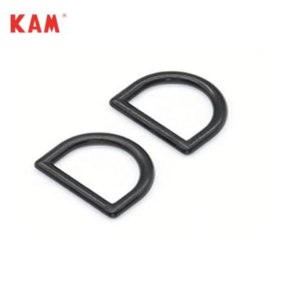 China Backpack Plastic Inner Diameter 15mm D-Ring Buckle For Outdoor Bags for sale