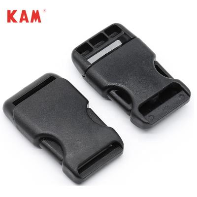 China POM Manufacturers Nickel Free Black Plastic Release Bag Side Buckle for sale