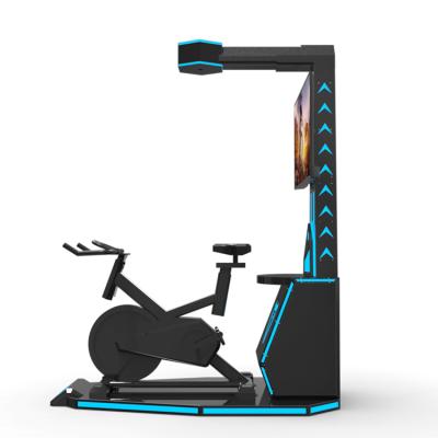 China Kids Driving Motorcycle Racing Simulator Cockpit For Slim Bicycle Bikes For Kids Shopping Mall Games VR Video Bicycle L92*W170*H220cm for sale