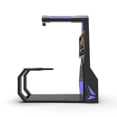 China 2020 New Arrival VR Shooting Simulator Multi-game Simulator Machine 9D VR Zombie Games Devices With Vibration L110*W200*H230cm for sale