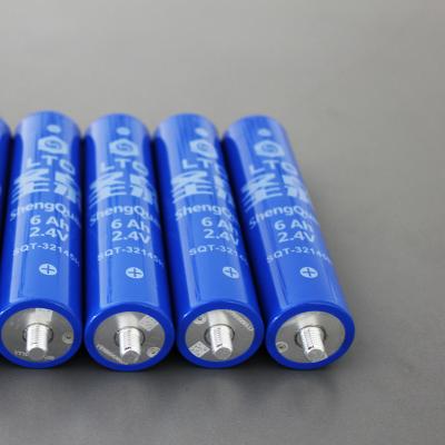 China TITANATE LTO 2.4V 6AH 60C SCREW THREAD CAR BOLT STUDBATTERY AUDIO HIGH C RATE LITHIUM Toys BEST CHOICE for sale