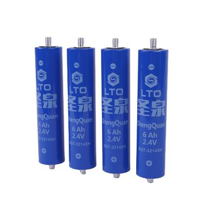 China TOYS LITHIUM HIGH C RATE TITANATE LTO 2.4V 6AH 60C SCREW THREAD BOLT ENERGY STORAGE Start Power Battery for sale