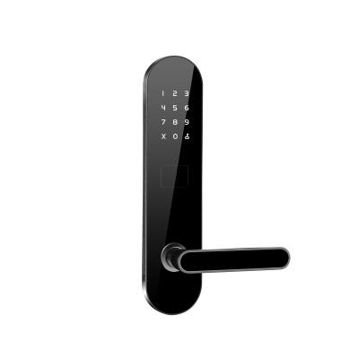 China Blue Fingerprint Password Zigbee Tooth Open Tuya GLMZK-ZNMSA4-1 Smart Door Lock for sale