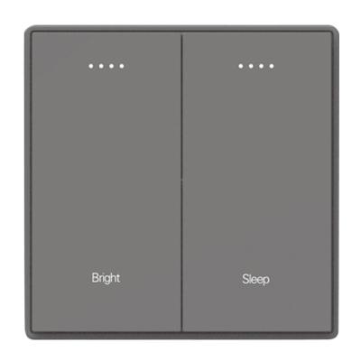 China Zigbee Protocol for GLMZK-ZBDB9 Plastic Slab Hotel Room Smart Switch for sale