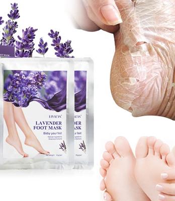 China Dead Skin Exfoilating Drop Shipping Foot Mask Organic Peeling Exfoliating Feet Mask Remove Dead Skin Cuticles Heel Foot Care Pedicure Socks for sale