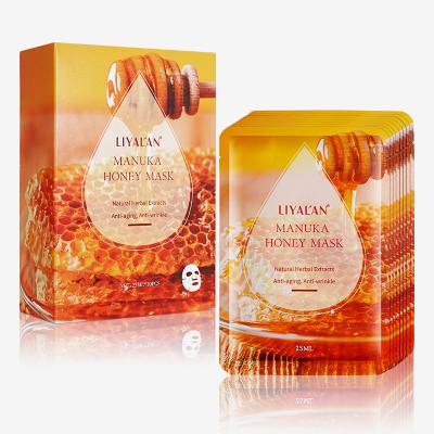 China Organic Moisturizer Beauty Essence Skin Care Vitamin C Sheet Mask Shape And Face Use Moisturize Korean Facial Mask for sale