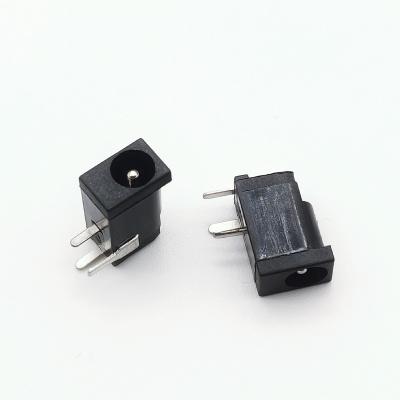 China Industrial DC Jack Panel Dc-022 Dc-022d 25mm 5.5mmx2.1mm 55mm 5.1mm 5.8mm 55 X.21 5.5 x 2.1 mm DC Power Jack for sale