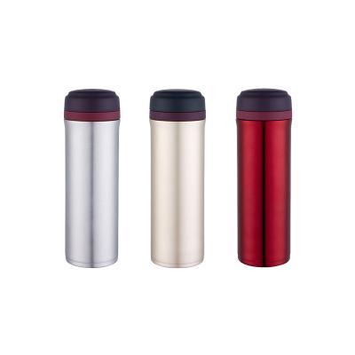 China PORTABLE New Design Metal Stainless Steel Thermos Infuser Wholesale Water Bottle for sale