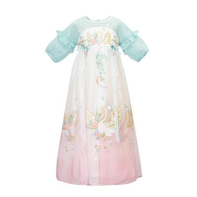 China Original Polyester Chinese Hanfu Heavy Craft Design Princess Dress Ximeng for sale