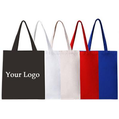 China Free Sample Custom Handled Printed Logo Cotton Bag Canvas Tote Bag and Cotton Canvas Shopping Bag for sale